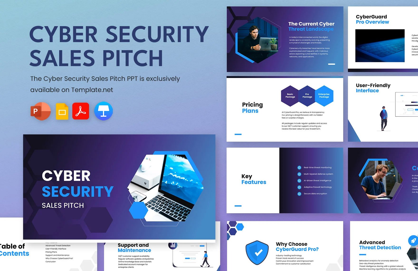 Cyber Security Sales Pitch Template