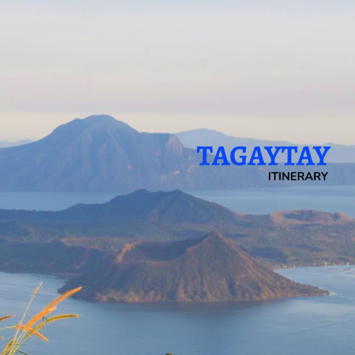 Tagaytay Itinerary Template - Edit Online & Download