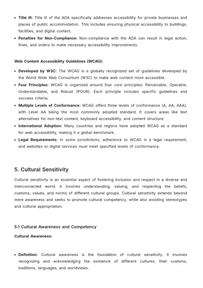 Free Inclusion in Product and Services Guide HR Template to Edit Online