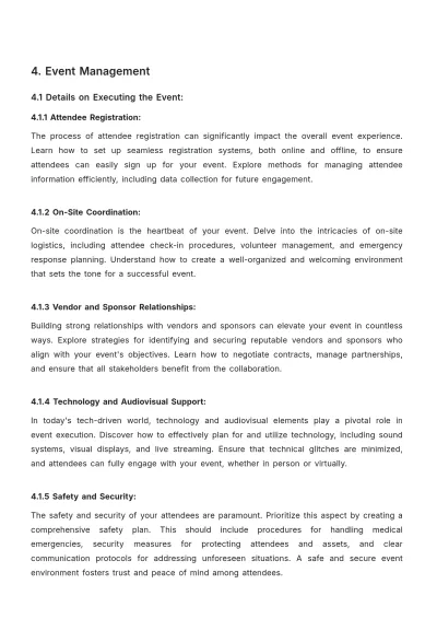 Free Employee Resource Group Event Planning and Management Handbook HR Template to Edit Online