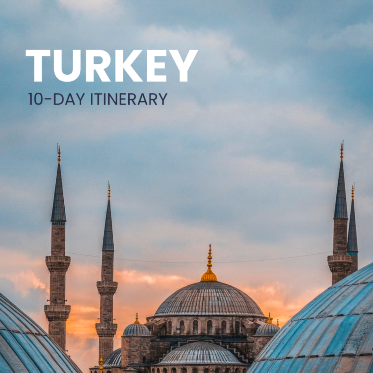 10 Day Turkey Itinerary Template