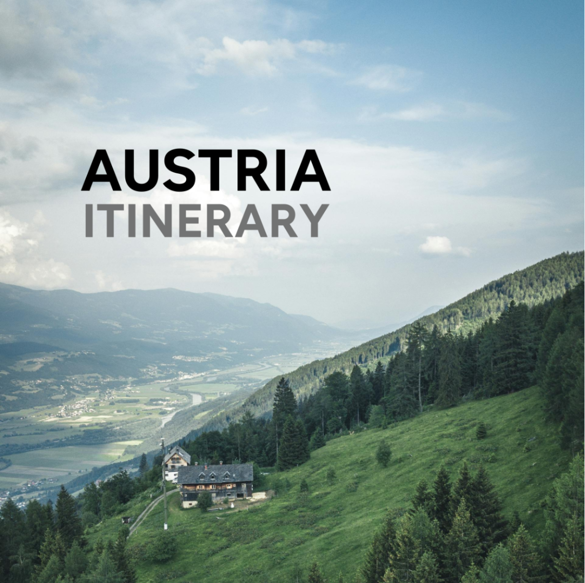 Austria Itinerary Template