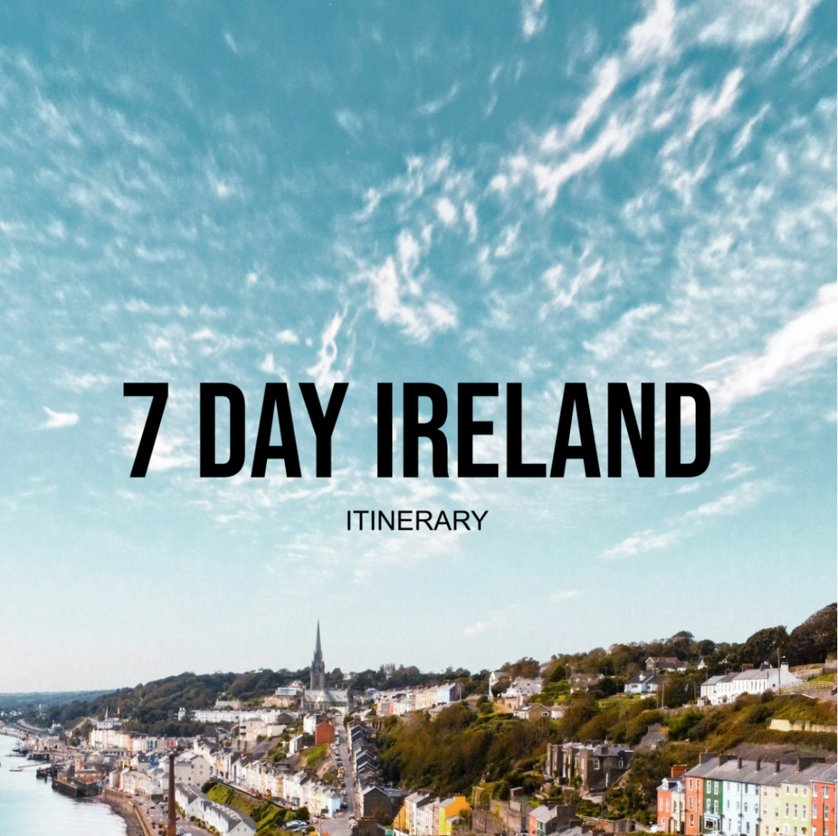 7 Day Ireland Itinerary Template
