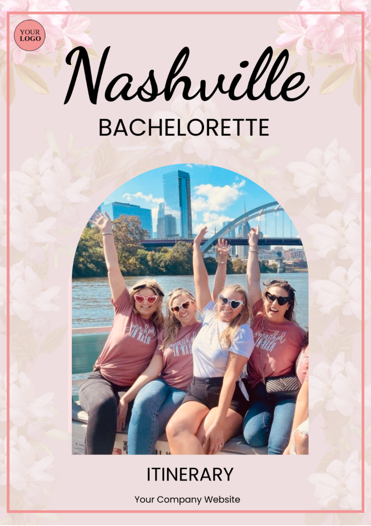 Nashville Bachelorette Itinerary Template - Edit Online & Download