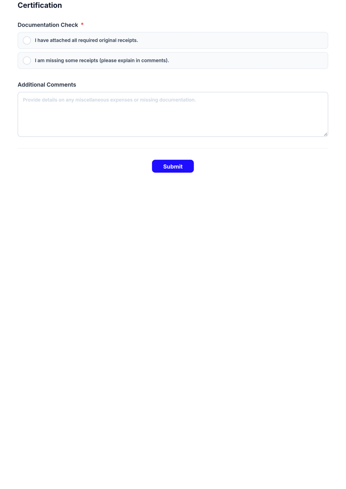 Free Relocation Reimbursement Form HR Template & AI Maker