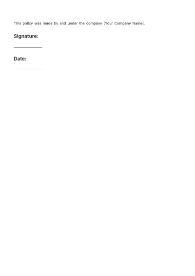 Free Employee Resource Group Membership Policy HR Template to Edit Online