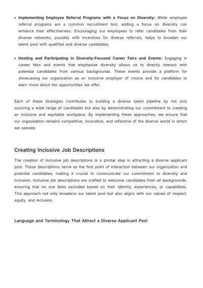 Free Diverse Candidate Sourcing Guide HR Template to Edit Online
