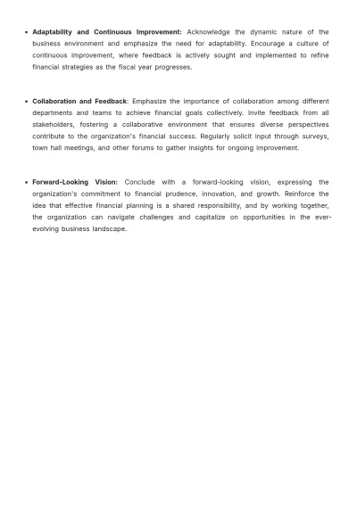 Free Account Financial Planning Document Template to Edit Online