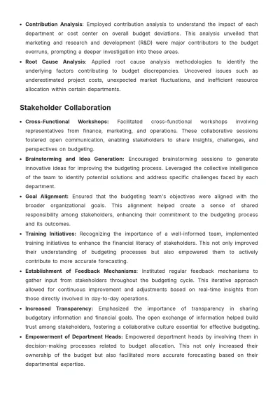 Free Effective Account Budgeting Case Study Template to Edit Online