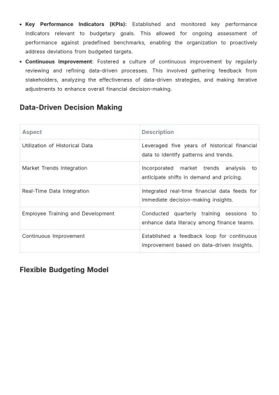 Free Effective Account Budgeting Case Study Template to Edit Online