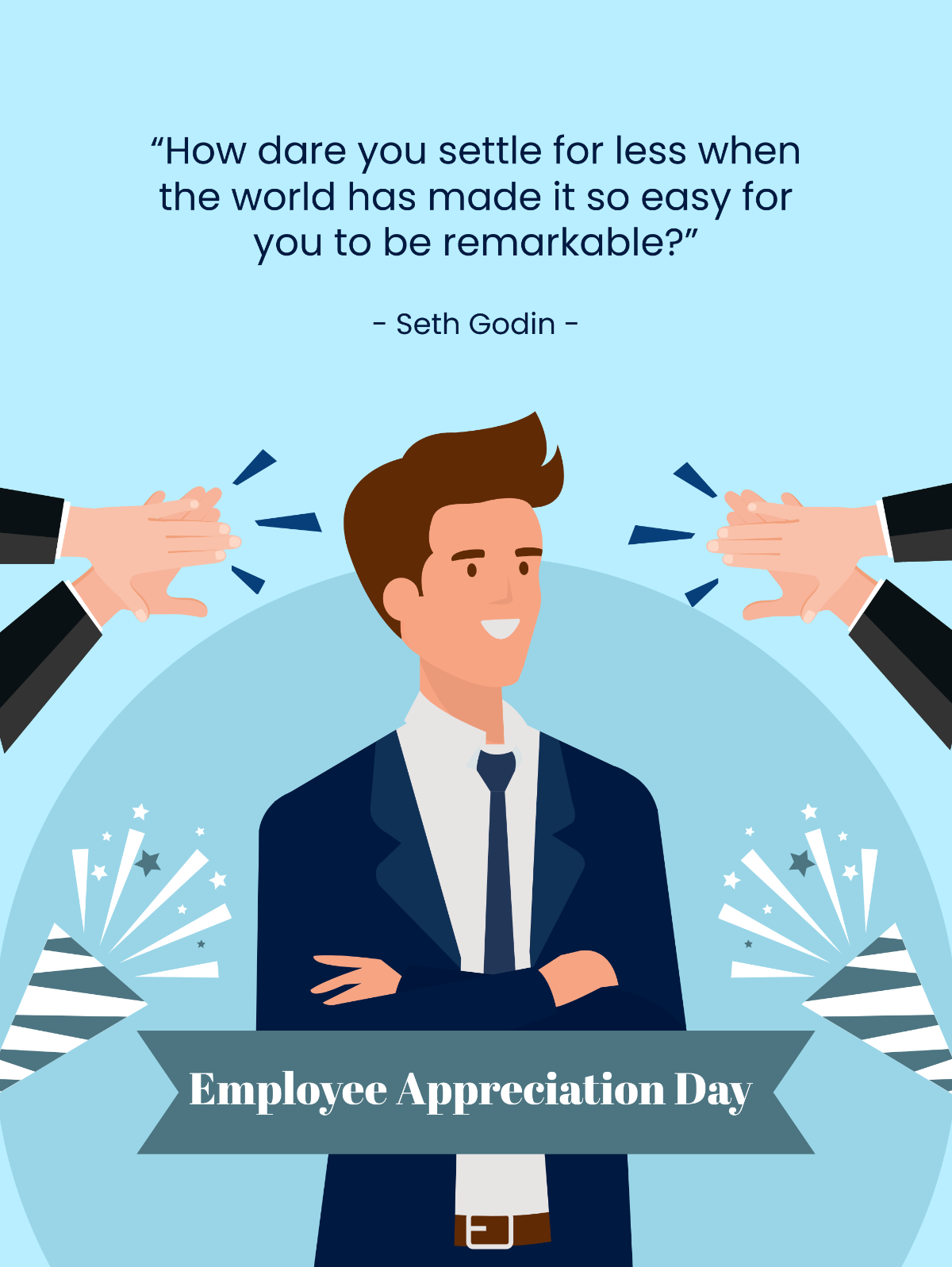 Free Global Employee Appreciation Day Threads Post Template