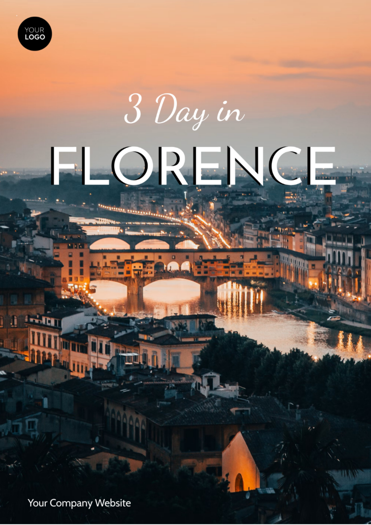 3 Day Florence Itinerary Template - Edit Online & Download