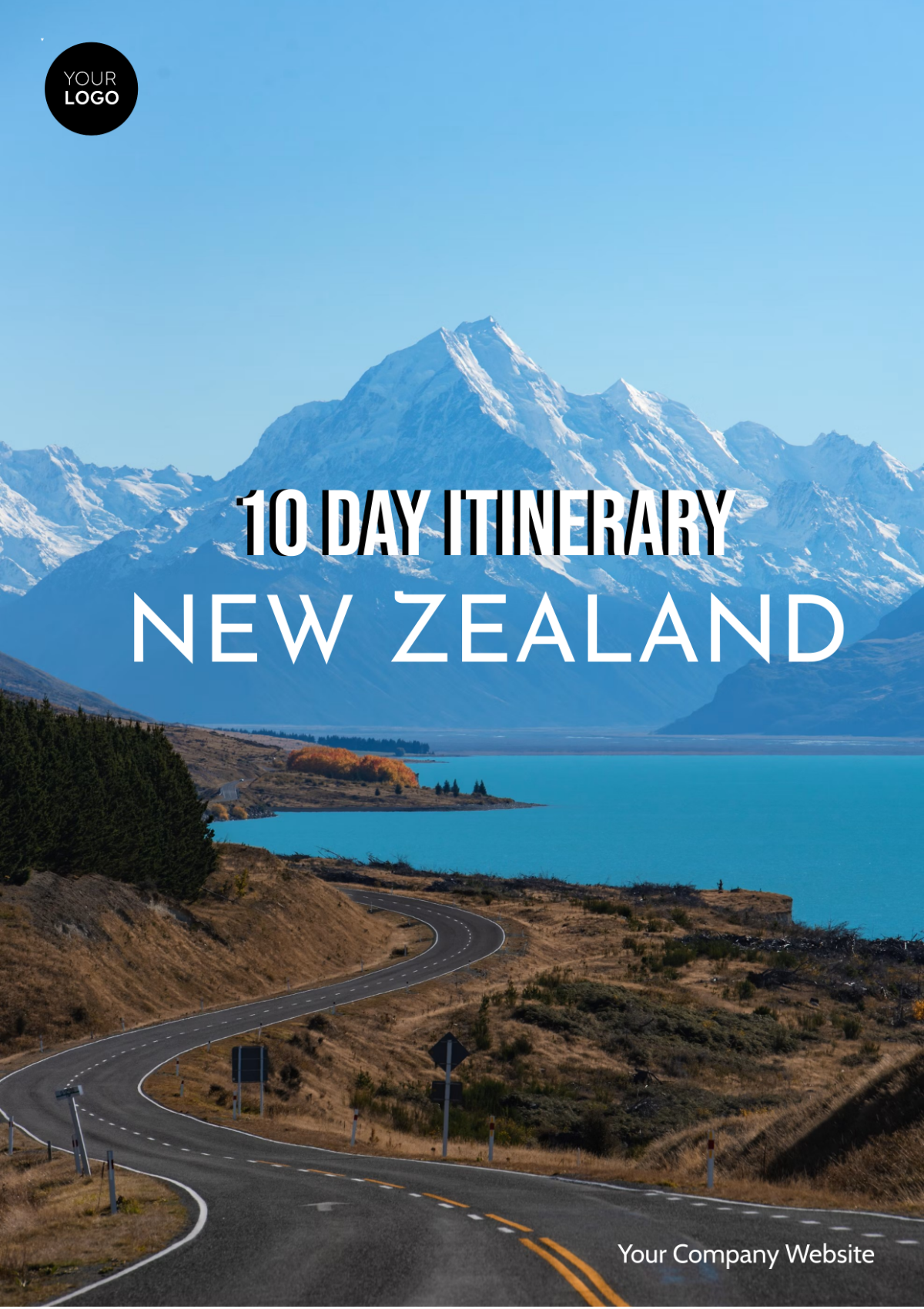 New Zealand Self Drive Itinerary Template - Edit Online & Download