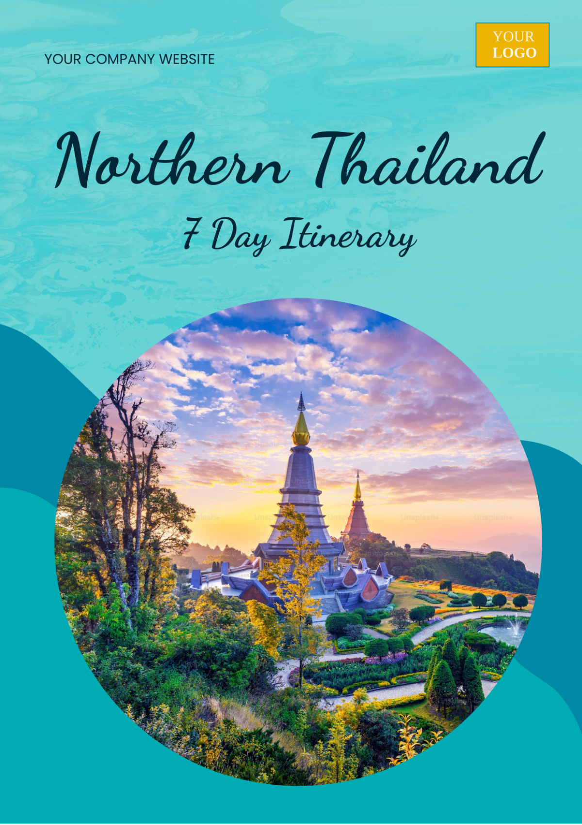 Northern Thailand Itinerary Template - Edit Online & Download