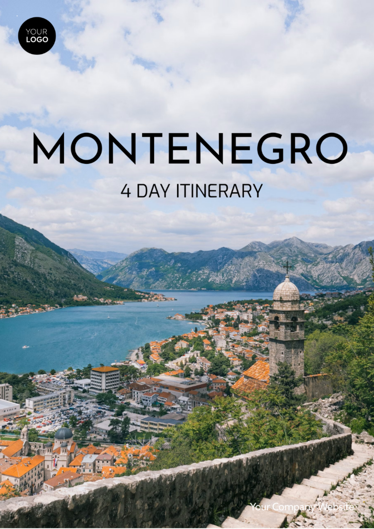 Montenegro Itinerary Template - Edit Online & Download