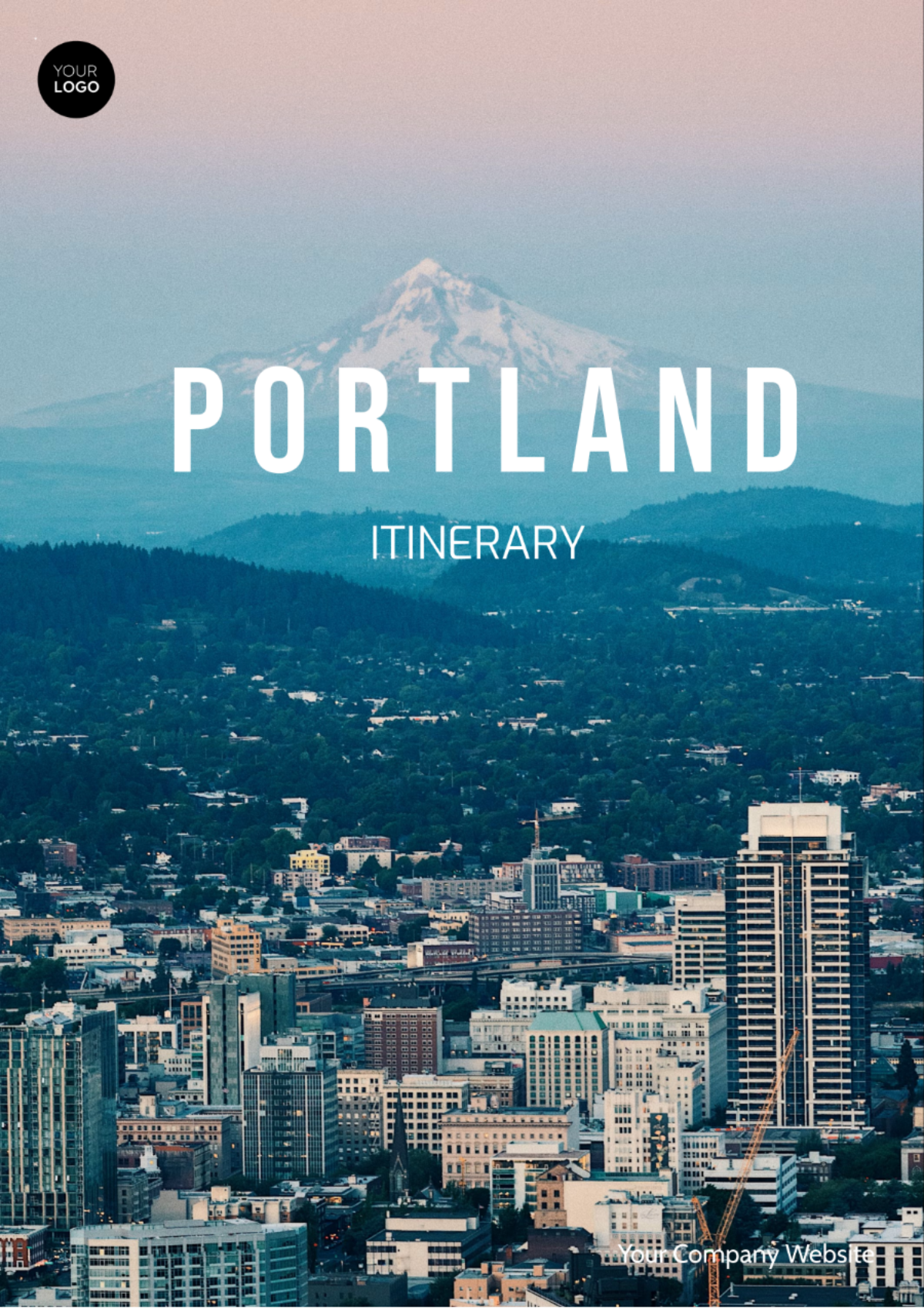 Portland Itinerary Template - Edit Online & Download