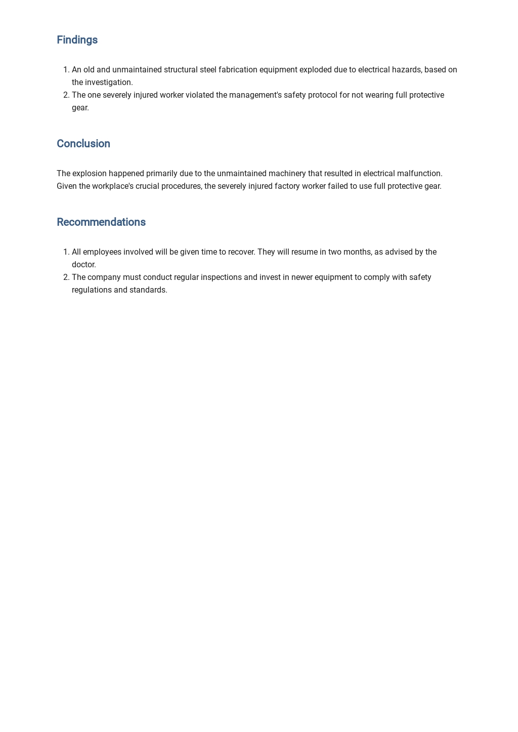Free Workplace Incident Report Template 2.jpe