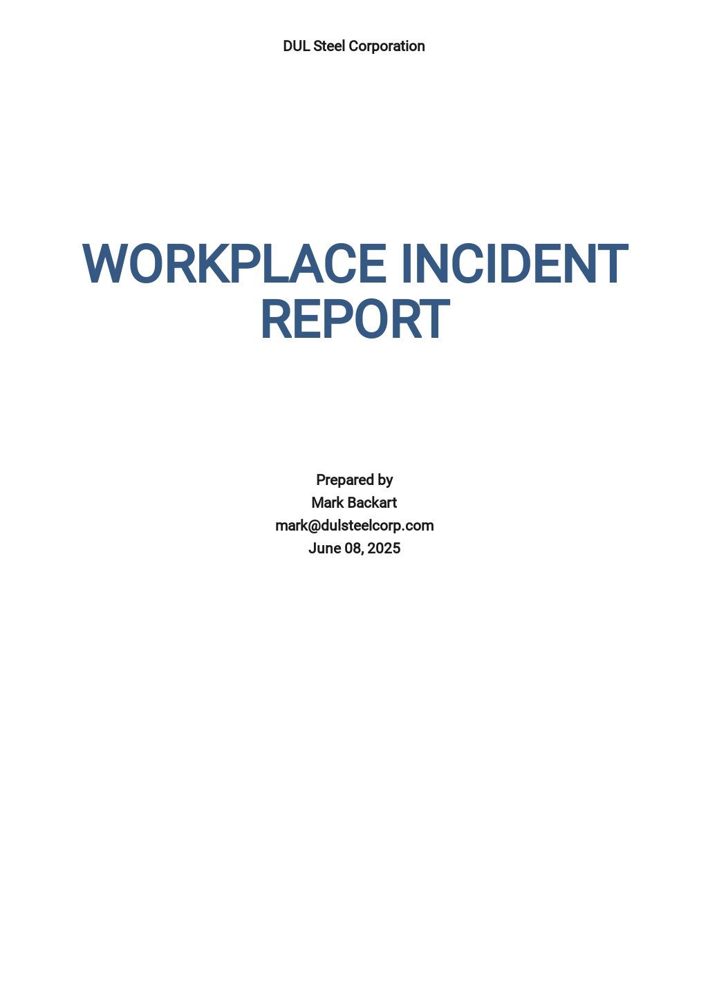Free Workplace Incident Report Template.jpe