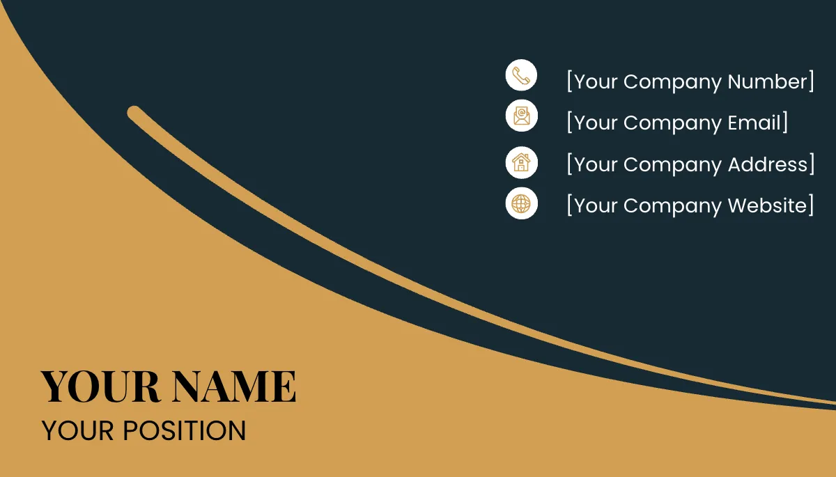 Free Immigration Law Attorney Business Card Template to Edit Online