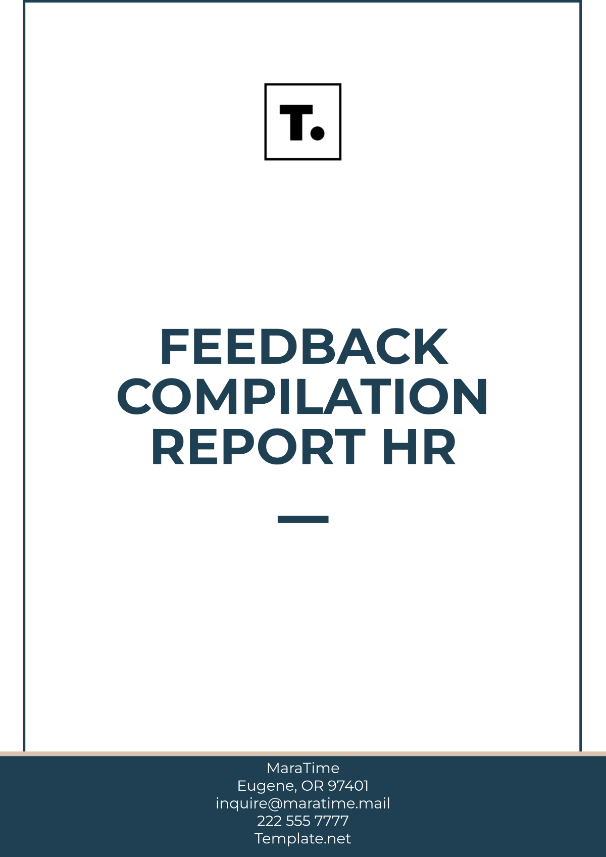 Feedback Compilation Report HR Template - Edit Online & Download