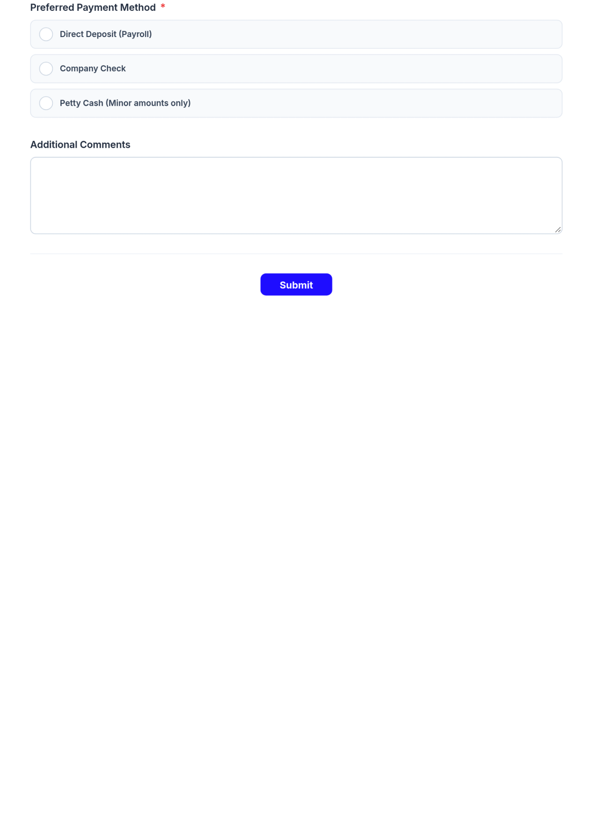 Free Expense Claim Form HR Template & AI Expense Claim Form HR Maker