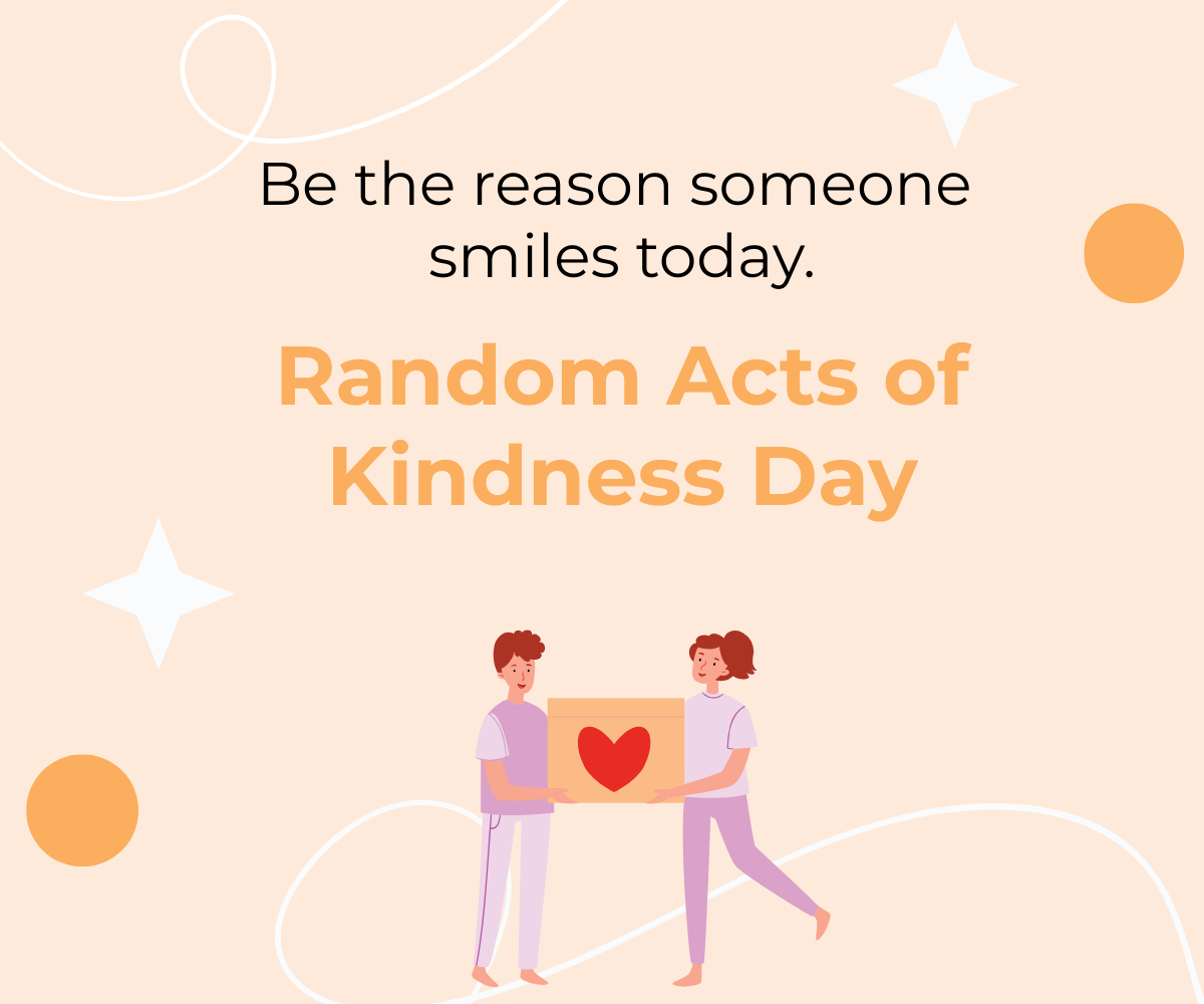 Random Acts of Kindness Day Ad Banner Template