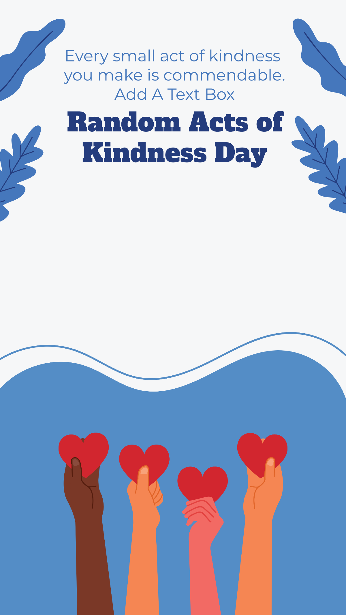 Free  Random Acts of Kindness Day Snapchat Geofilter Template