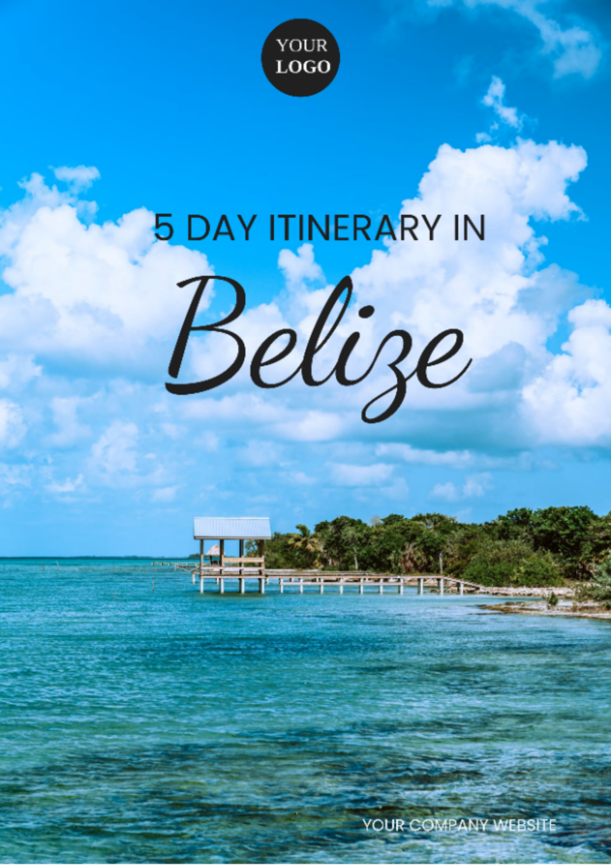 Belize Itinerary Template - Edit Online & Download