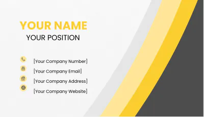 Free Dispute Resolution Mediator Business Card Template to Edit Online