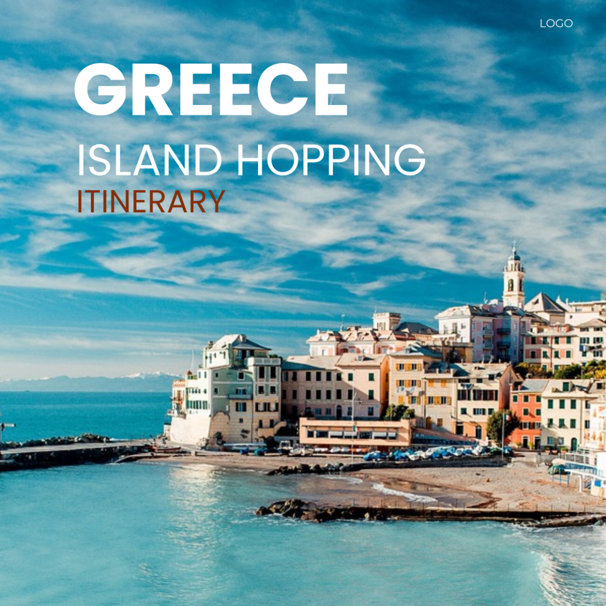 Greek Island Hopping Itinerary Template - Edit Online & Download