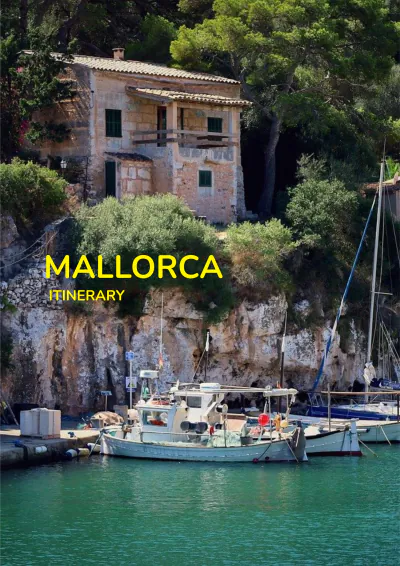 Free Mallorca Itinerary Template to Edit Online