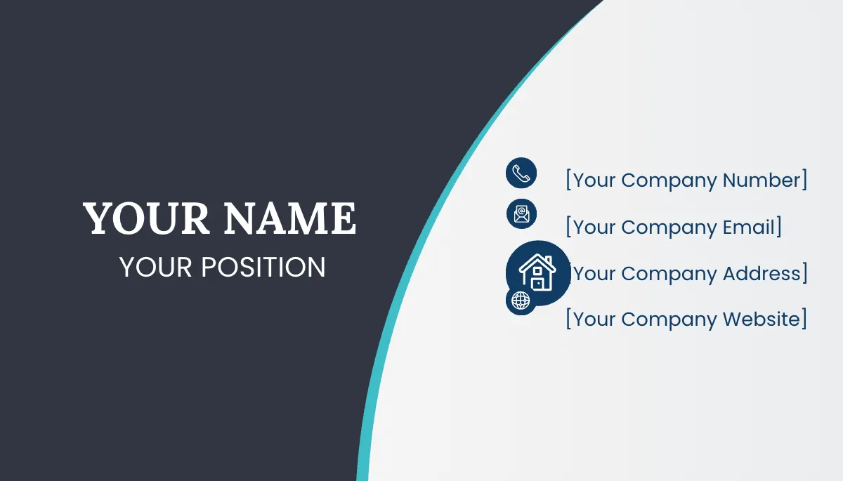 Free Tax Law Specialist Business Card Template to Edit Online