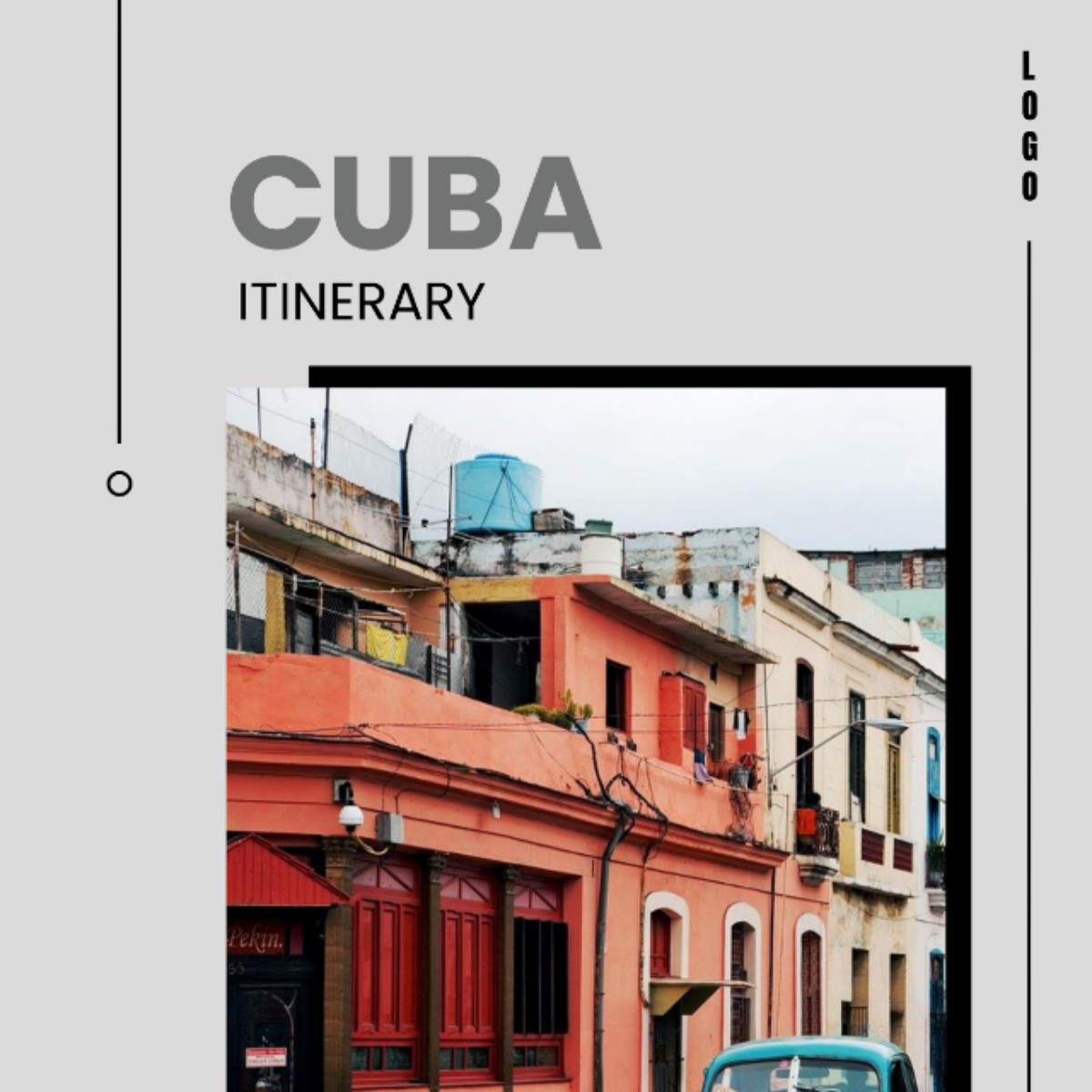 Cuba Itinerary Template - Edit Online & Download