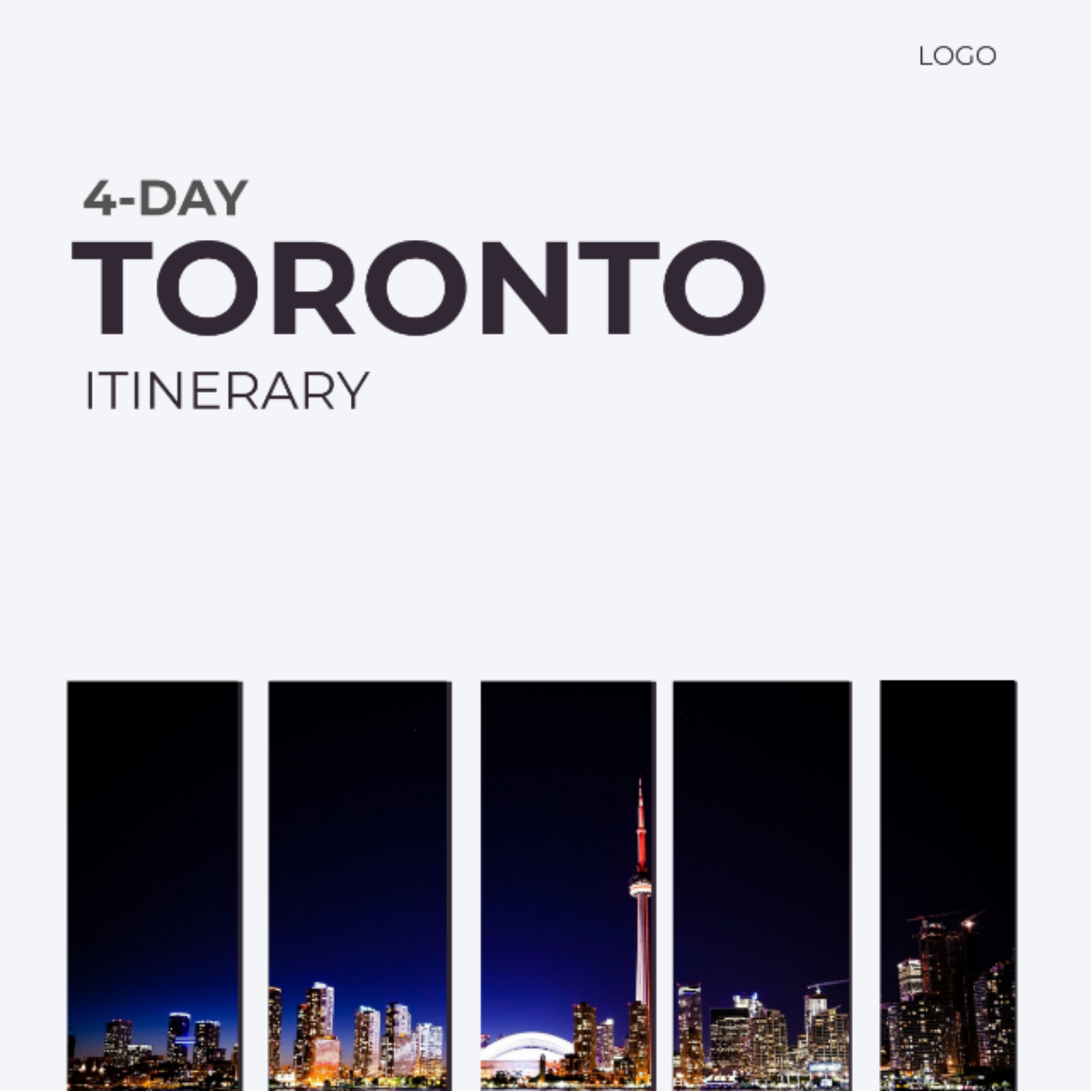 Toronto Itinerary Template - Edit Online & Download