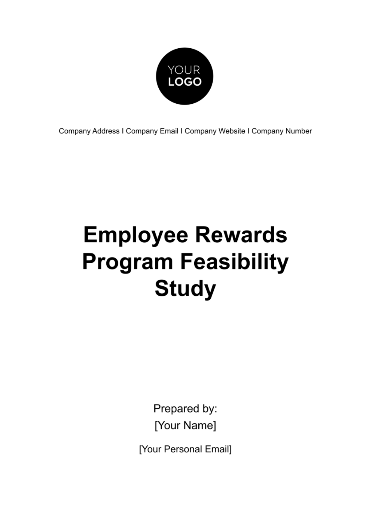 Employee Rewards Program Feasibility Study HR Template - Edit Online & Download