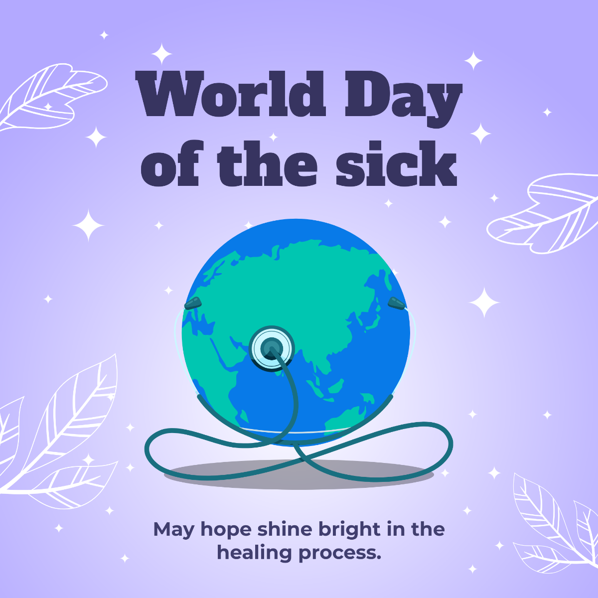  World Day of the Sick Instagram Post Template