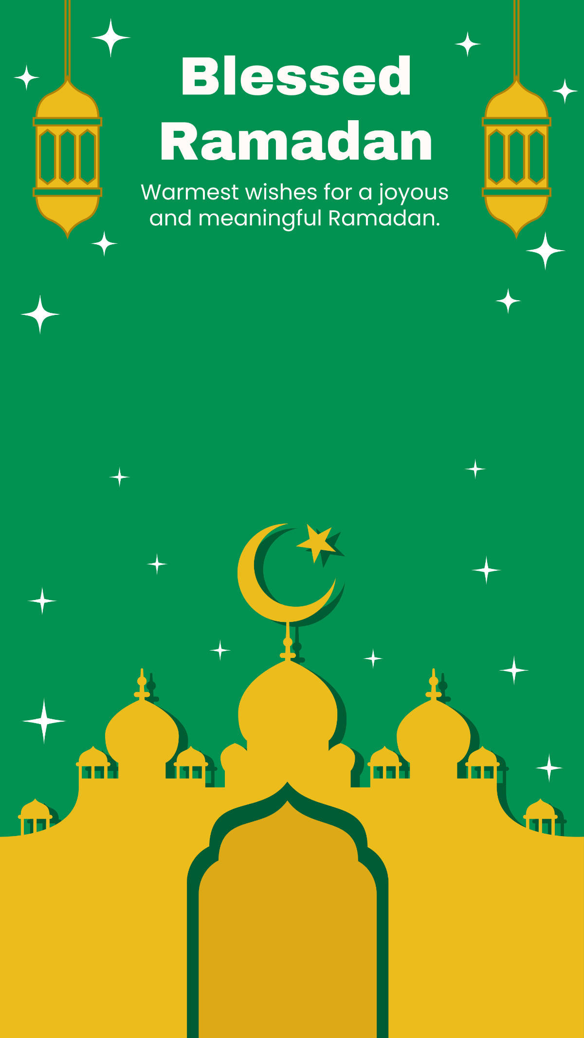Free  Ramadan Snapchat Geofilter Template