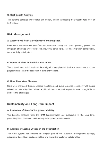 Free Benefits Review HR Template to Edit Online