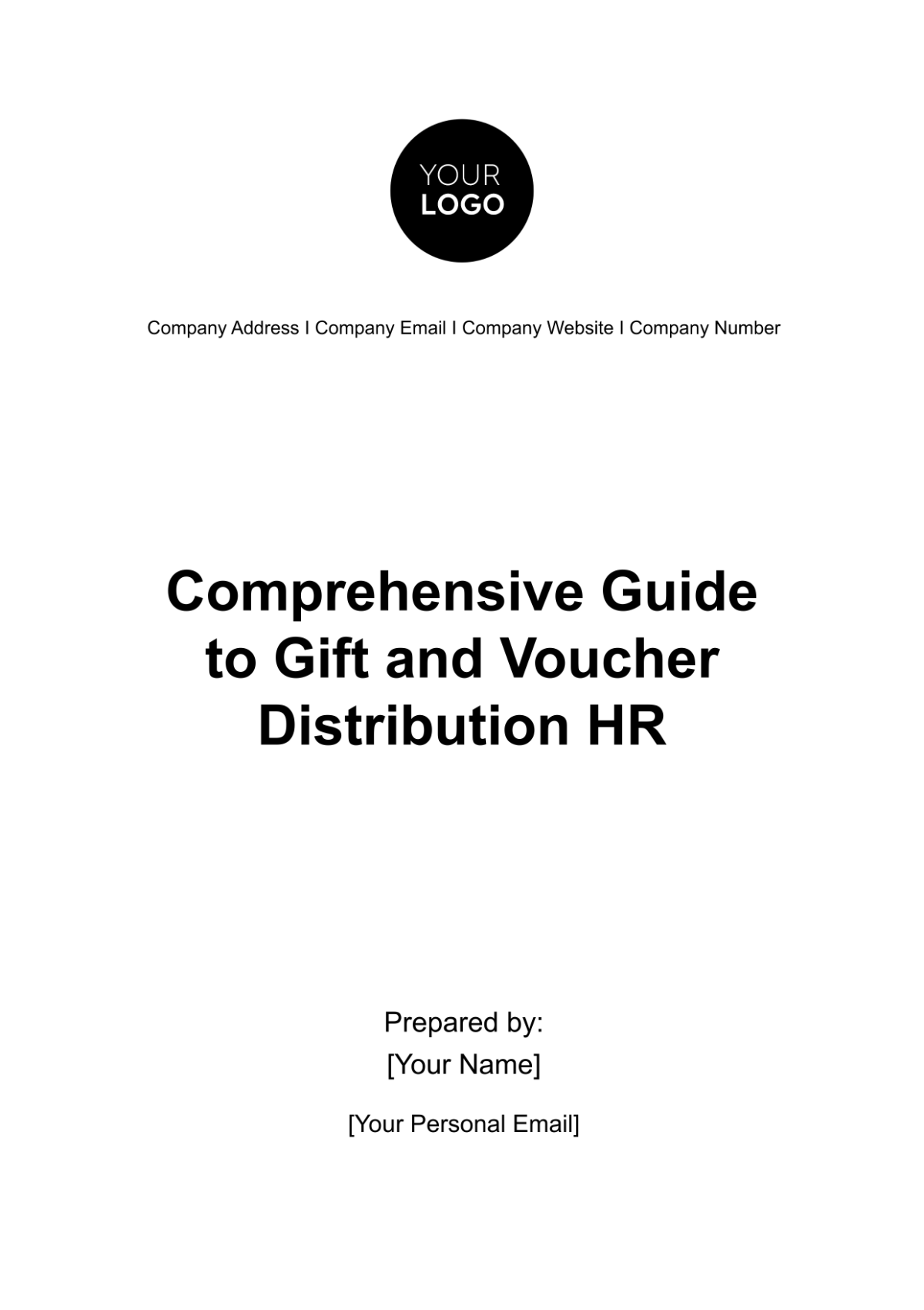 Comprehensive Guide to Gift and Voucher Distribution HR Templates 