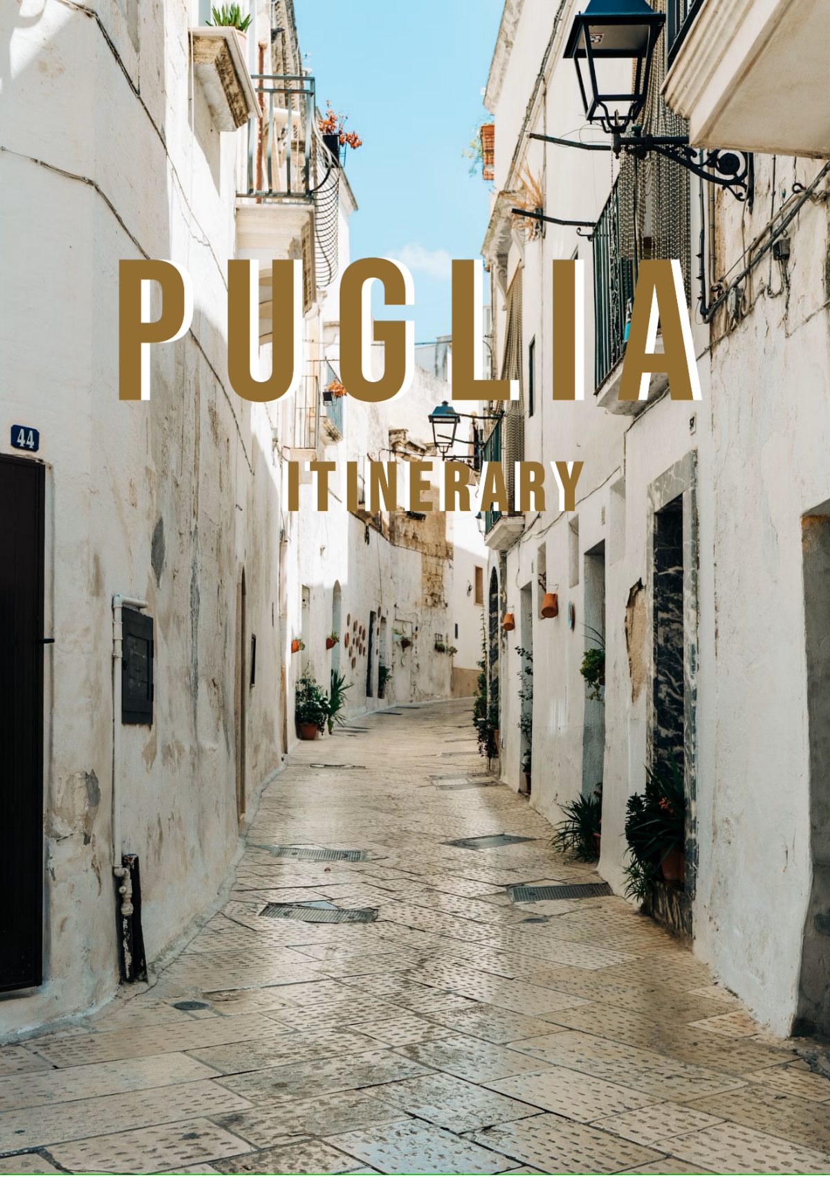 Puglia Itinerary Template - Edit Online & Download