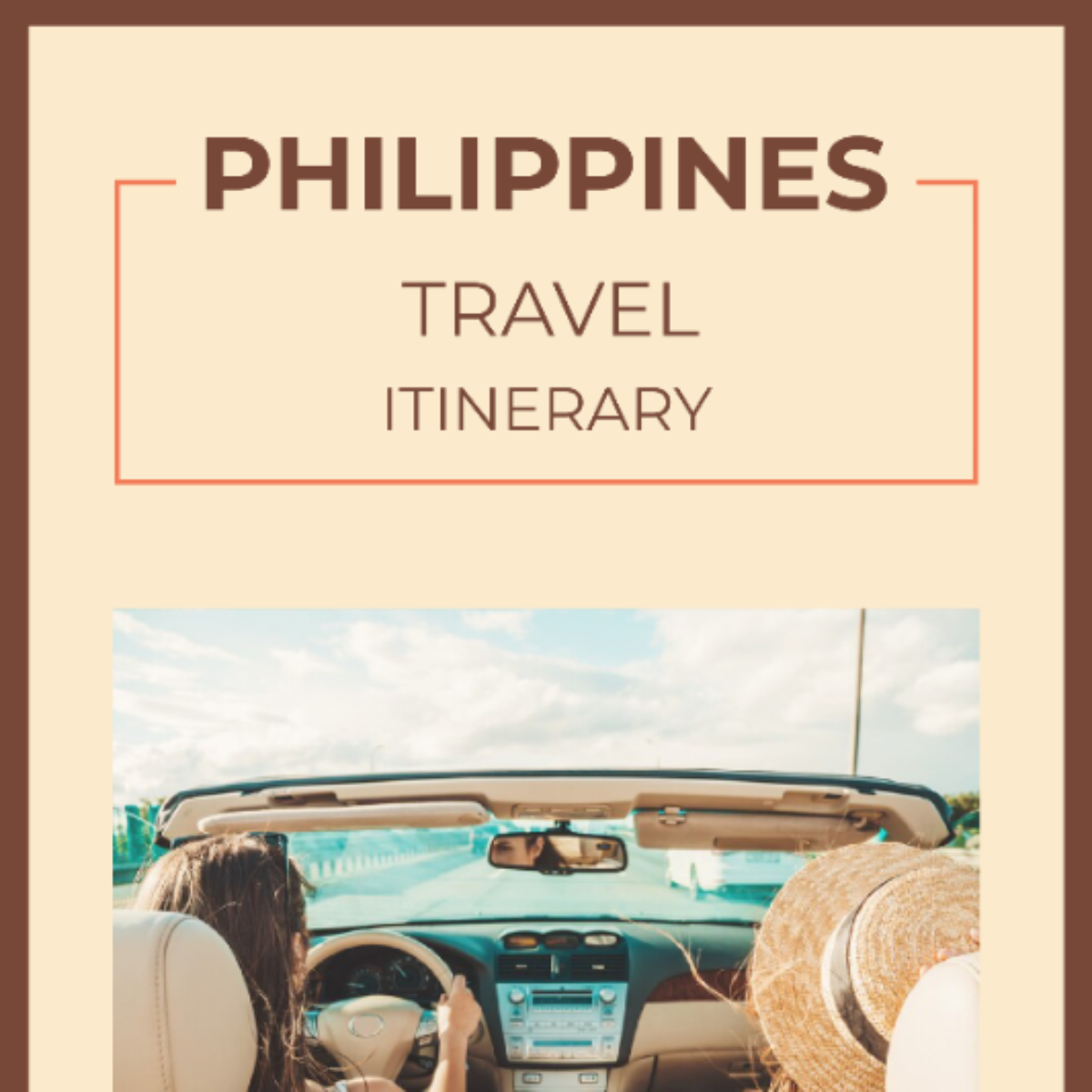 Free Philippines Travel Itinerary Template