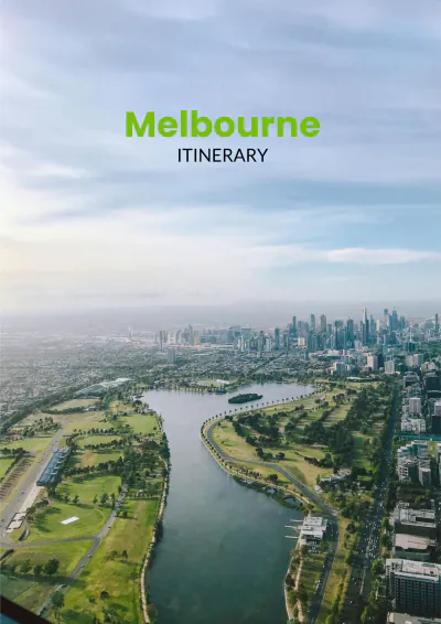 Free Melbourne Itinerary Template to Edit Online