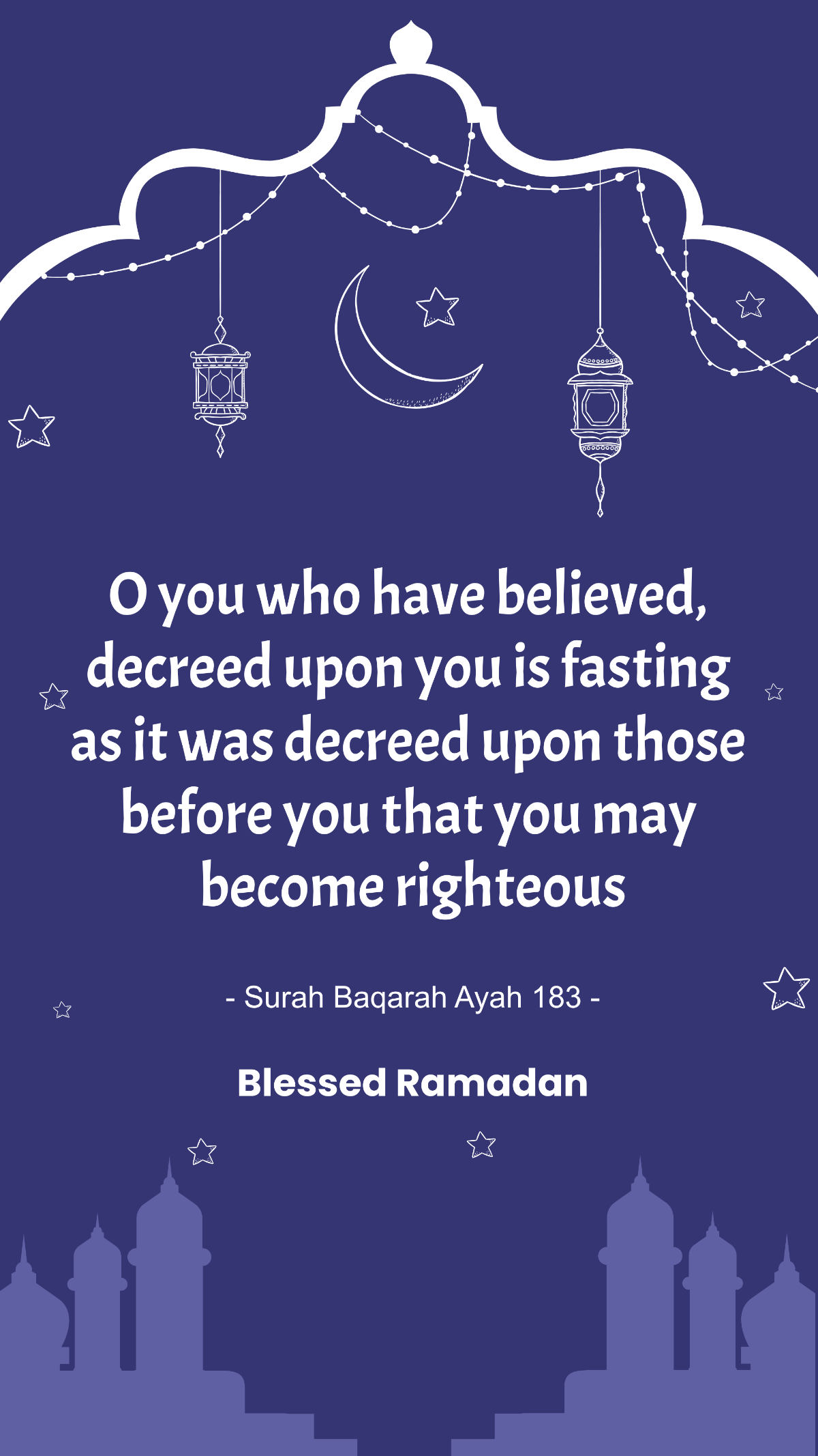  Ramadan Quote Template