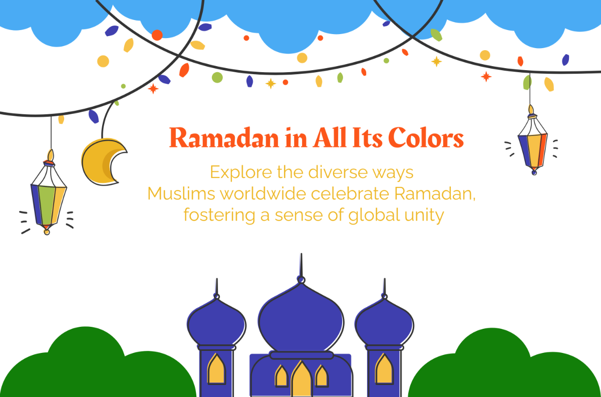Free  Ramadan Blog Banner Template