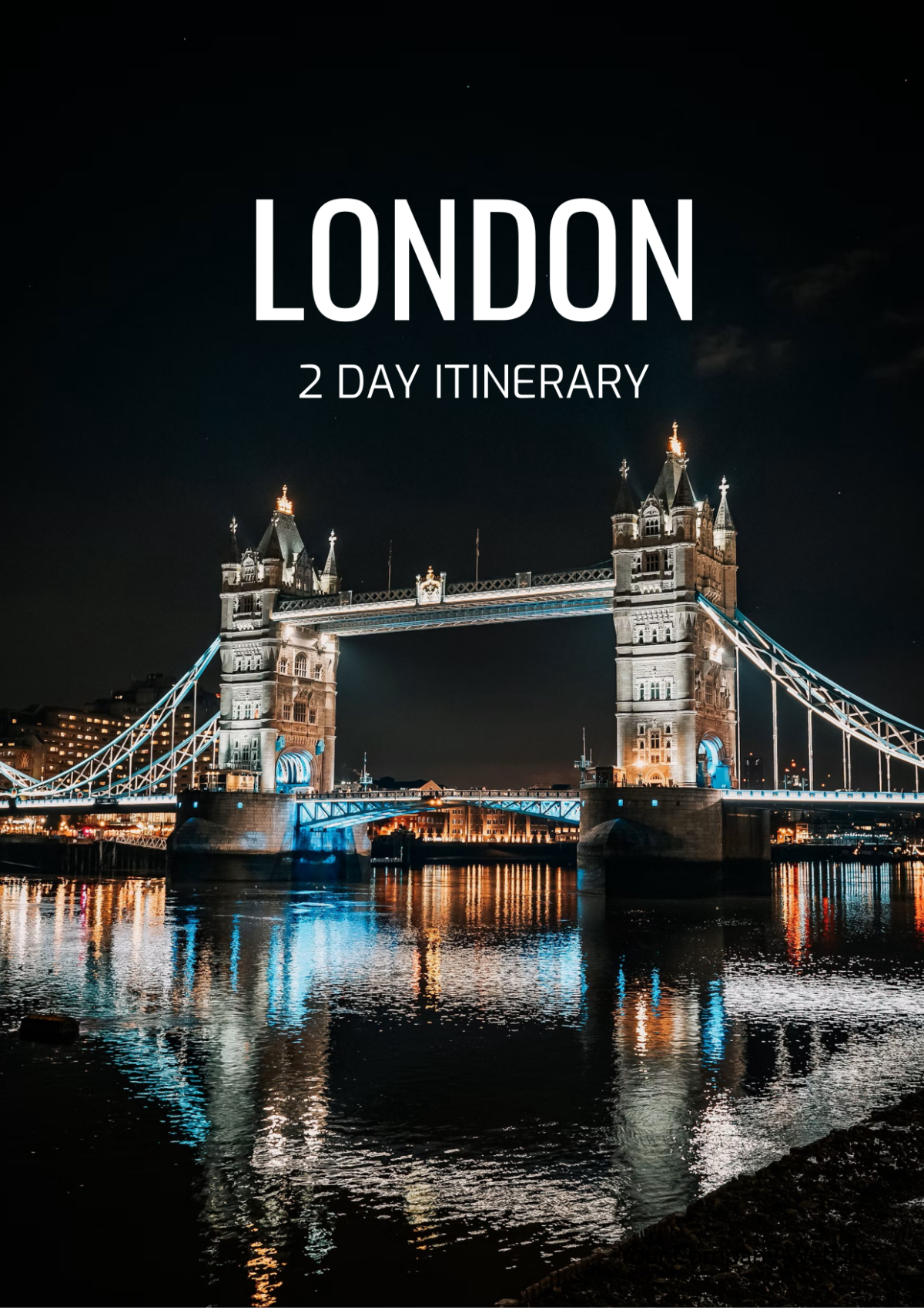 2 Day London Itinerary Template - Edit Online & Download