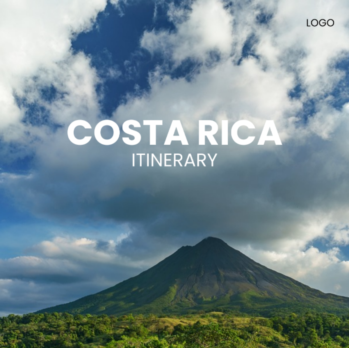 7 Day Costa Rica Itinerary Template - Edit Online & Download