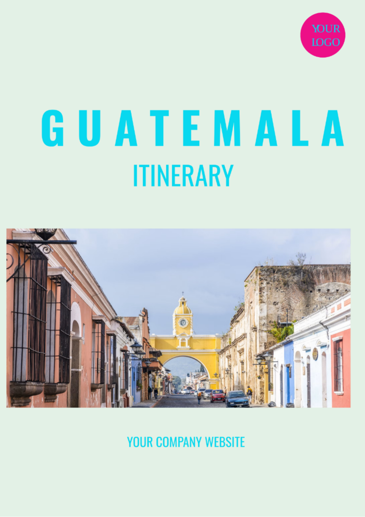 Guatemala Itinerary Template - Edit Online & Download