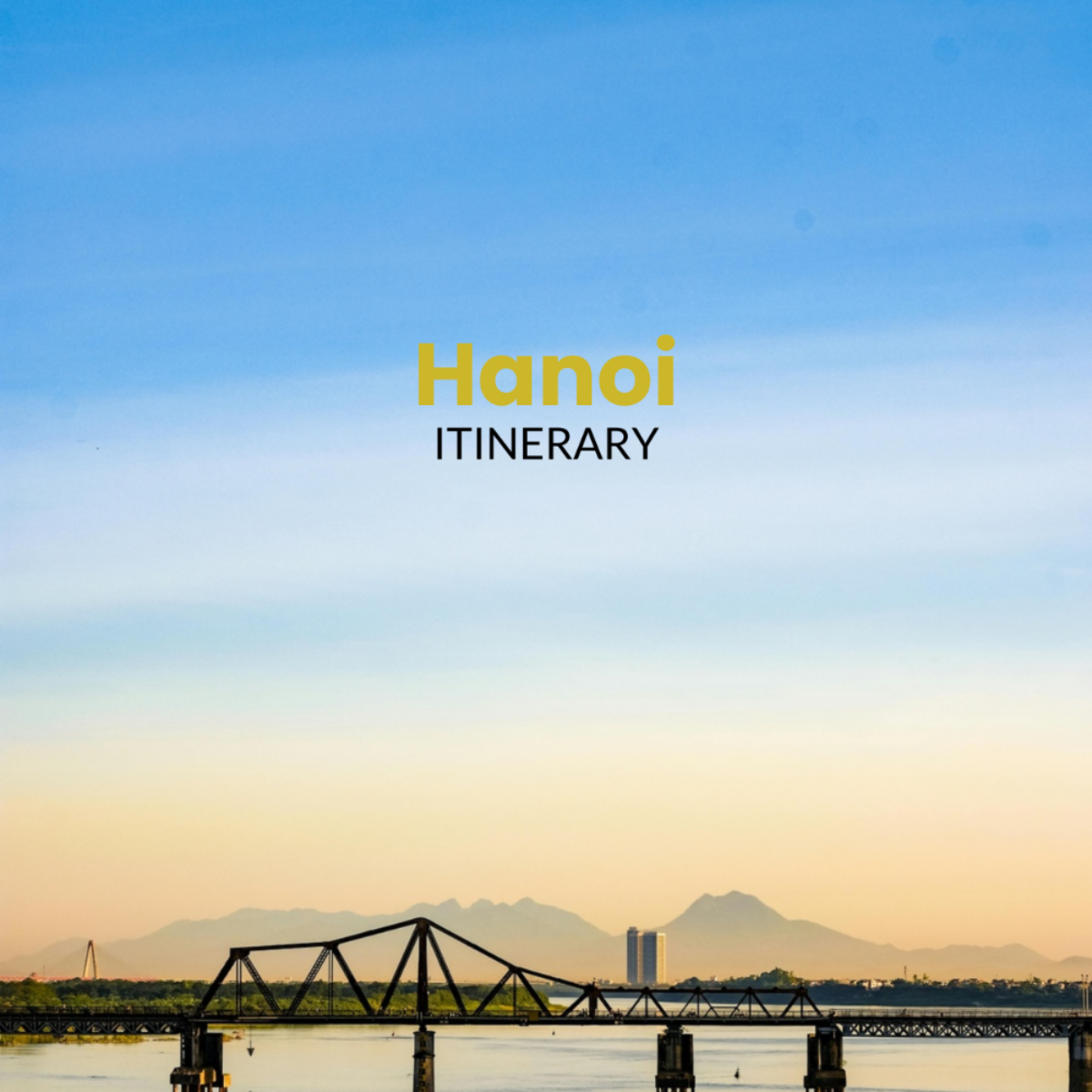 Hanoi Itinerary Template - Edit Online & Download