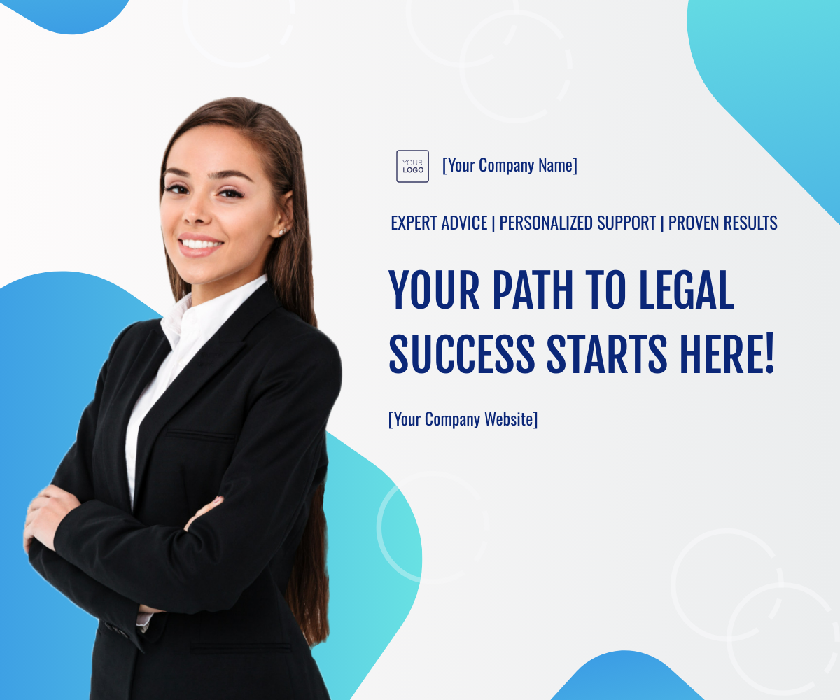Legal Ad Banner Template