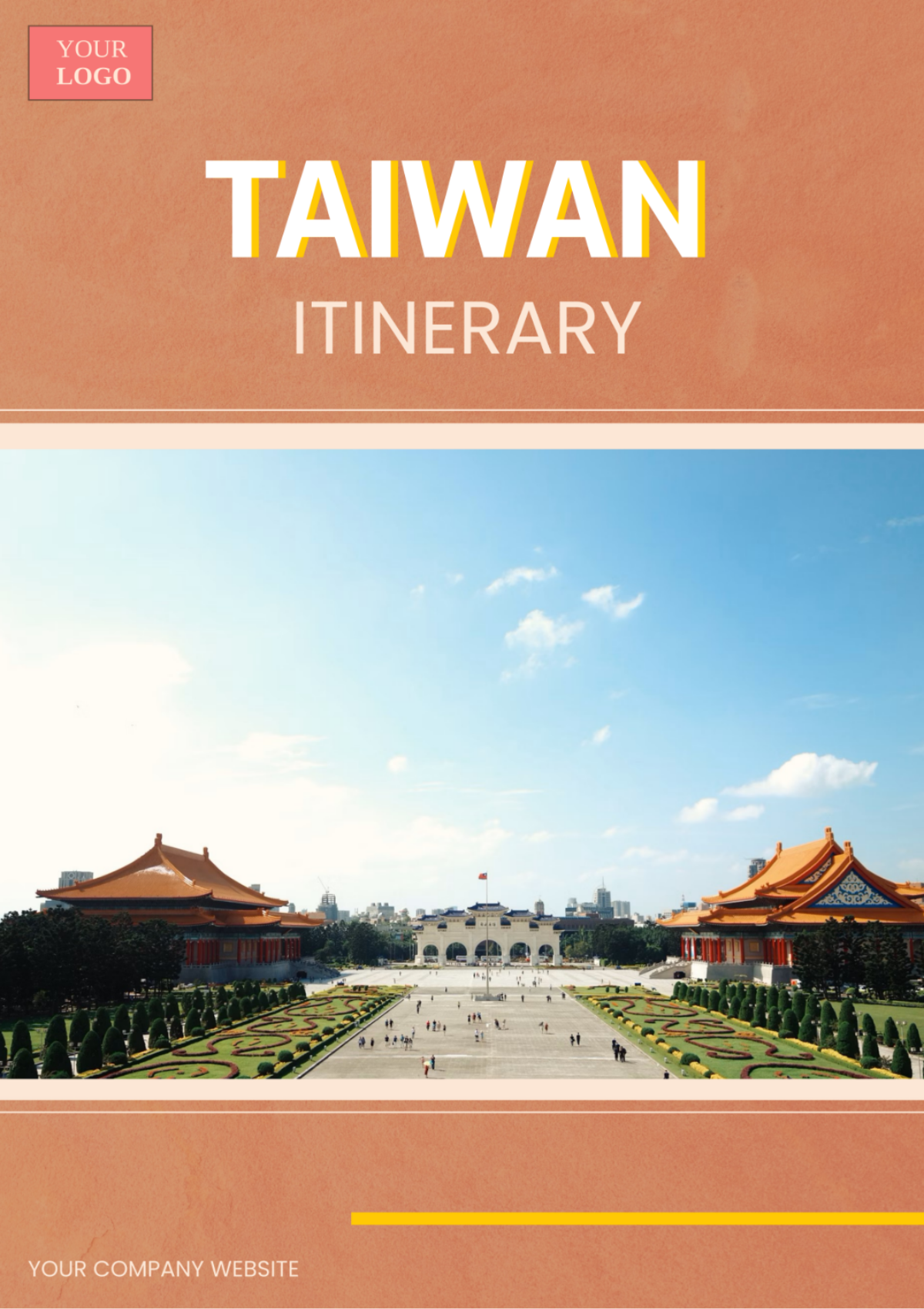 Free Taiwan Travel Itinerary Template